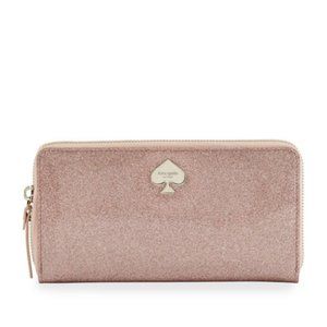 Kate Spade Pink Glitter Wallet